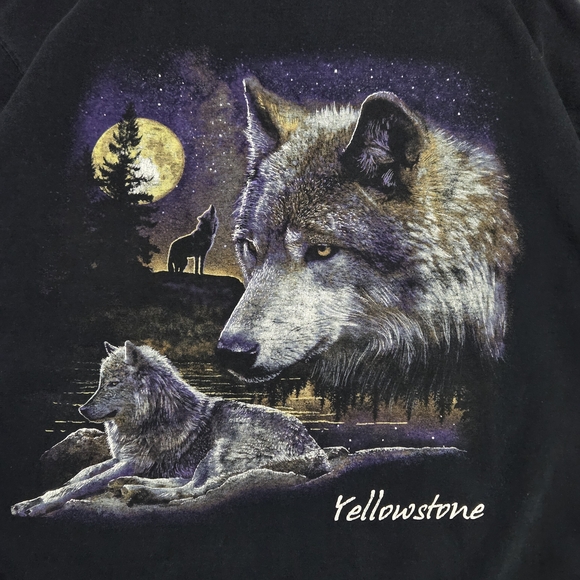 Vintage Yellowstone National Park graphic T-shirt - Picture 4 of 6